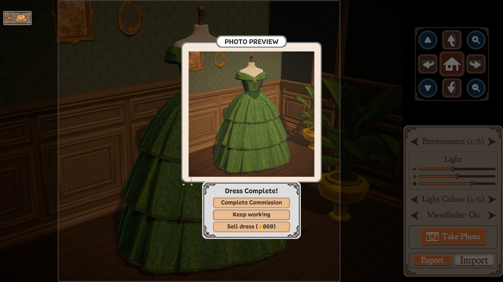 Dressmaker official gameplay screenshot